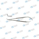 JACOBSON Micro Scissors round handle nano blades 60 deg angled