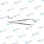 JACOBSON Micro Scissors round handle nano blades 90 deg angled