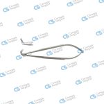 JACOBSON Micro scissors flat handle nano blades 60 deg angled