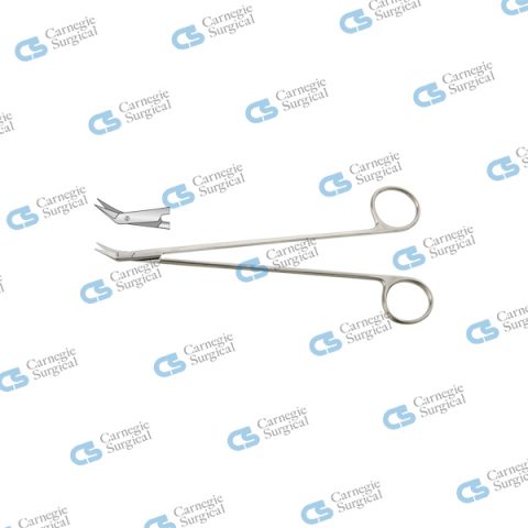 DIETHRICH-HEGEMANN Coronary scissors nano blades 25 deg angled