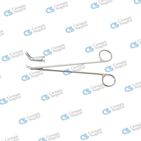 DIETHRICH-HEGEMANN Coronary scissors nano blades 45 deg angled