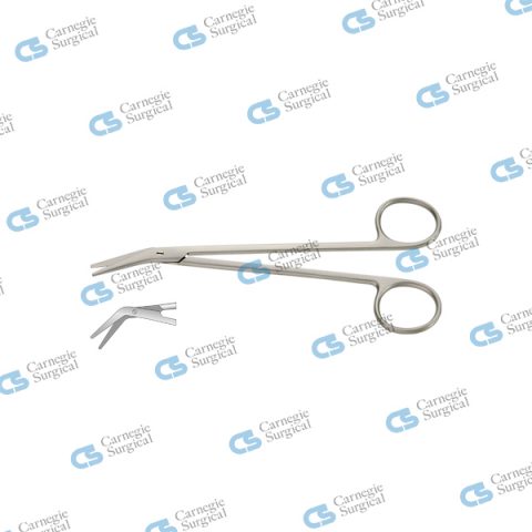 DEBAKEY Delicate scissors standard 45 deg angled