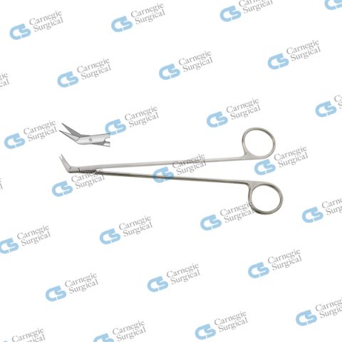 DIETHRICH-HEGEMANN Coronary scissors delicate blades 25 deg angled