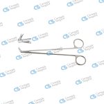 DIETHRICH-HEGEMANN Coronary scissors delicate blades 125 deg angled