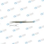 Mirco suture tying forceps curved