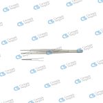 GERALD Delicate forceps diamond coated jaws with platform