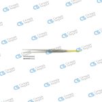 Micro Dressing and suture forceps diamond coated jaws straight