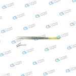 Micro Dressing and suture forceps diamond coated jaws counter balanced handle curved