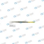 Micro tissue forceps counter balanced handle diamond coated jaws 1x2 teeth