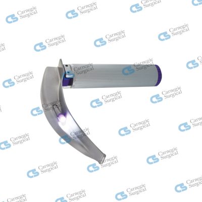 MACINTOSH Laryngoscope blade & handle combos with aluminium handle disposable