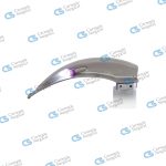 Laryngoscope blade with high-power LEDs