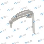 Laryngoscope blade flexible tip reusable