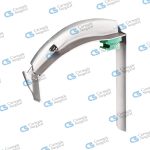 Green system laryngoscope blade flexible tip disposable