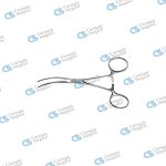 DeBAKEY Bulldog clamp curved