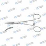 KELLY Haemostatic forceps curved
