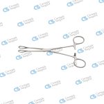 FOERSTER Sponge holding forceps serrated jaws
