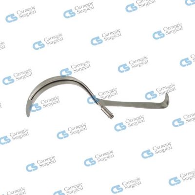 DEAVER Retractor flat handle with light guide