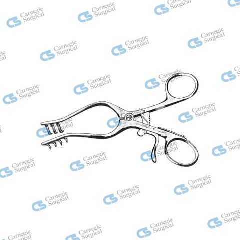 WEITLANER-WULLSTEIN Self-retaining retractor