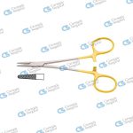 WEBSTER (BABY) Needle holder TC serrated