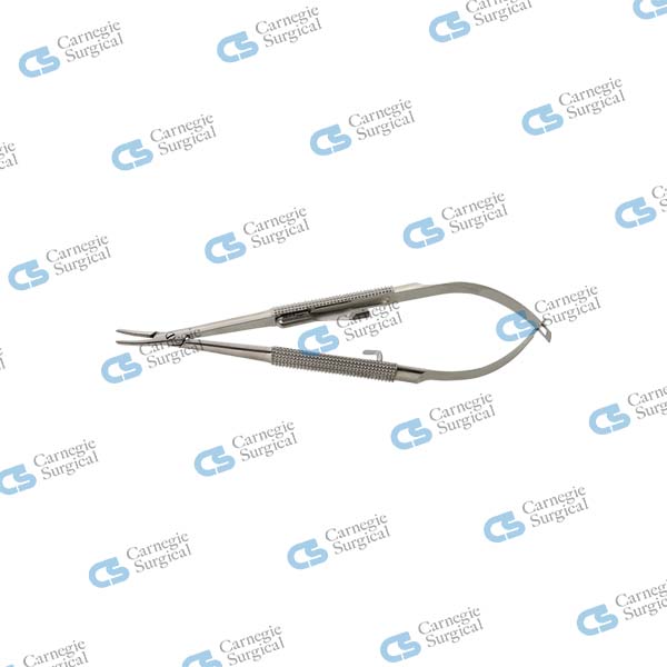 BARRAQUER Micro needle holder round handle smooth jaws BARRAQUER Micro needle holder round handle smooth jaws