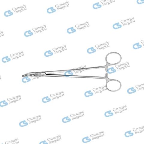 HEANEY Needle holder TC smooth curved