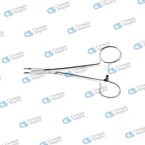 OLSEN HEGAR Needle holder & scissors combination cut screw joint special short ratchets