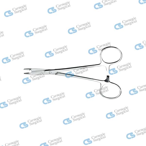 OLSEN HEGAR Needle holder & scissors combination cut screw joint special short ratchets OLSEN HEGAR Needle holder & scissors combination cut screw joint special short ratchets