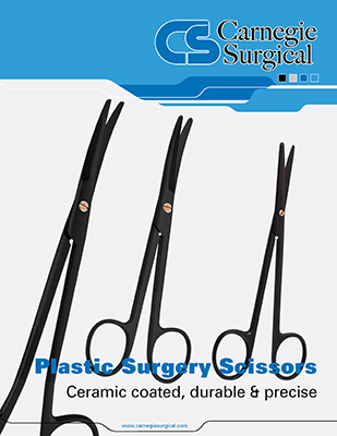 Plastic Surgery Scissors - Ceramic-Coated