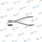 Wire holding plier longitudinal & transversal jaws