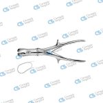 STILLE LUER Bone rongeur wide jaws curved