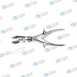 STILLE-LISTON Bone cutting forceps angled