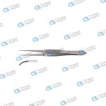 GRAEFE Iris forceps semi curved