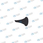FARRIOR Ear speculum black oval shaped bevelled 35 deg