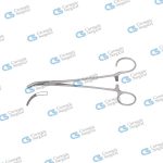 SAWTELL Tonsil haemostatic forceps open rings