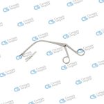 JURASZ Laryngeal forceps lateral open right