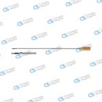 Liposuction cannula one long central hole on the upper side