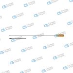 Liposuction cannula handle conn one central hole for fine facial contourings