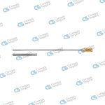 Liposuction cannula half cut tip
