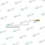 ENTNER Liposuction cannula bayonet shaped
