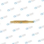 Handle for cannula with luer-lock, & interruption hol
