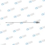 Liposuction cannula luer-lock conn one central hole for fine facial contourings