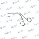 Micro Ear forceps, curved left