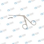SHEA-BELLUCCI Micro ear scissors curved left