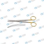 LEXER Dissecting scissors curved TC