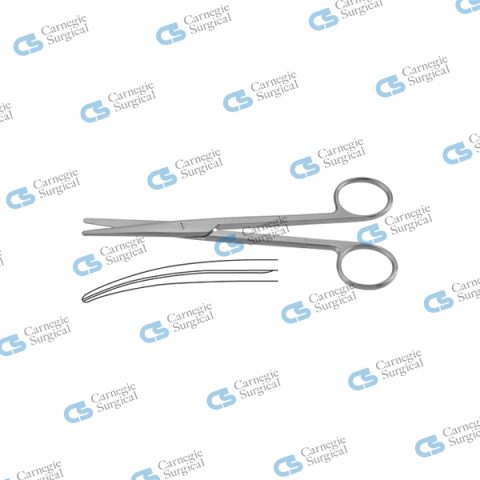 LEXER Dissecting scissors curved