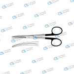 MAYO Dissecting scissors supercut curved