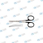 LEXER-BABY (KNAPP) Dissecting scissors supercut curved