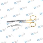 MAYO Dissecting scissors TC curved