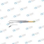 CUSHING Dressing forceps angled