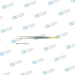 Micro Ring forceps diamond coated jaws